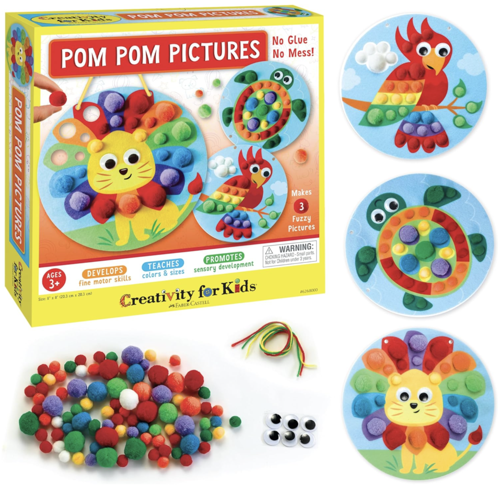 Creativity for Kids Pom Pom Pictures: Animals